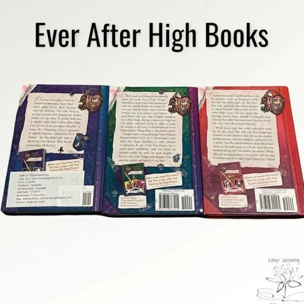 Ever After High: A School Story Series - Books 1, 2, and 3
